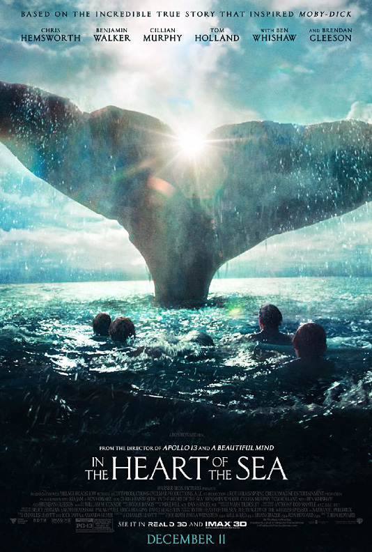 "In the Heart of the Sea" - плакат