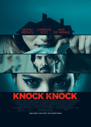 Нов трейлър и плакат на „Knock Knock” на Илай Рот с Киану Рийвс