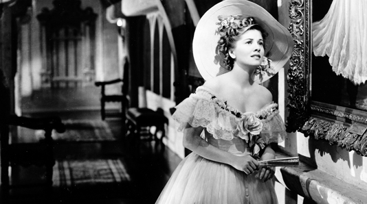 Джоан Фонтейн в „Ребека“ (1940) на Алфред Хичкок