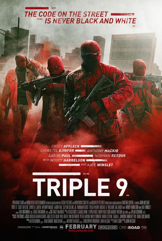 Triple 9 - плакат
