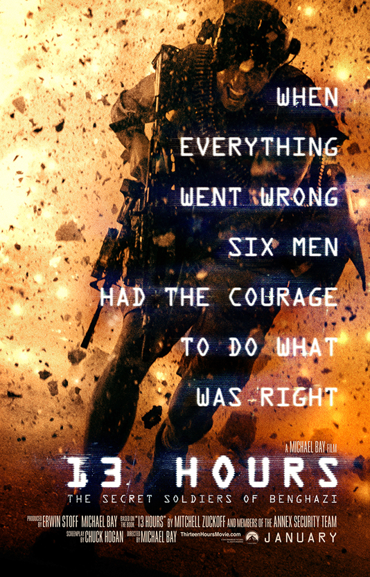 13 Hours - плакат