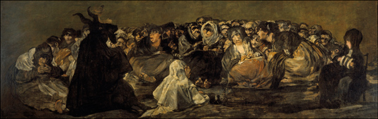 „Witches' Sabbath“ (1798) на Франсиско Гоя