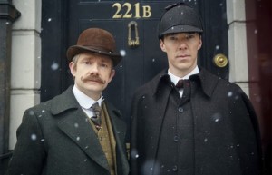 Нови снимки от викторианския коледен епизод на „Шерлок”