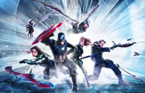 Порция „Team Cap” плакати от „Captain America: Civil War“