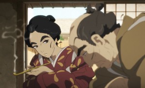 Трейлър на биографичната анимация „Miss Hokusai”
