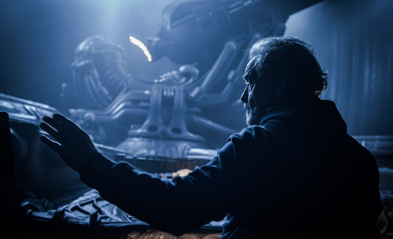 Ридли Скот в задкулисен поглед към „Alien: Covenant”