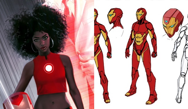 Iron Man е чернокожо момиче на име Рири Уилямс.