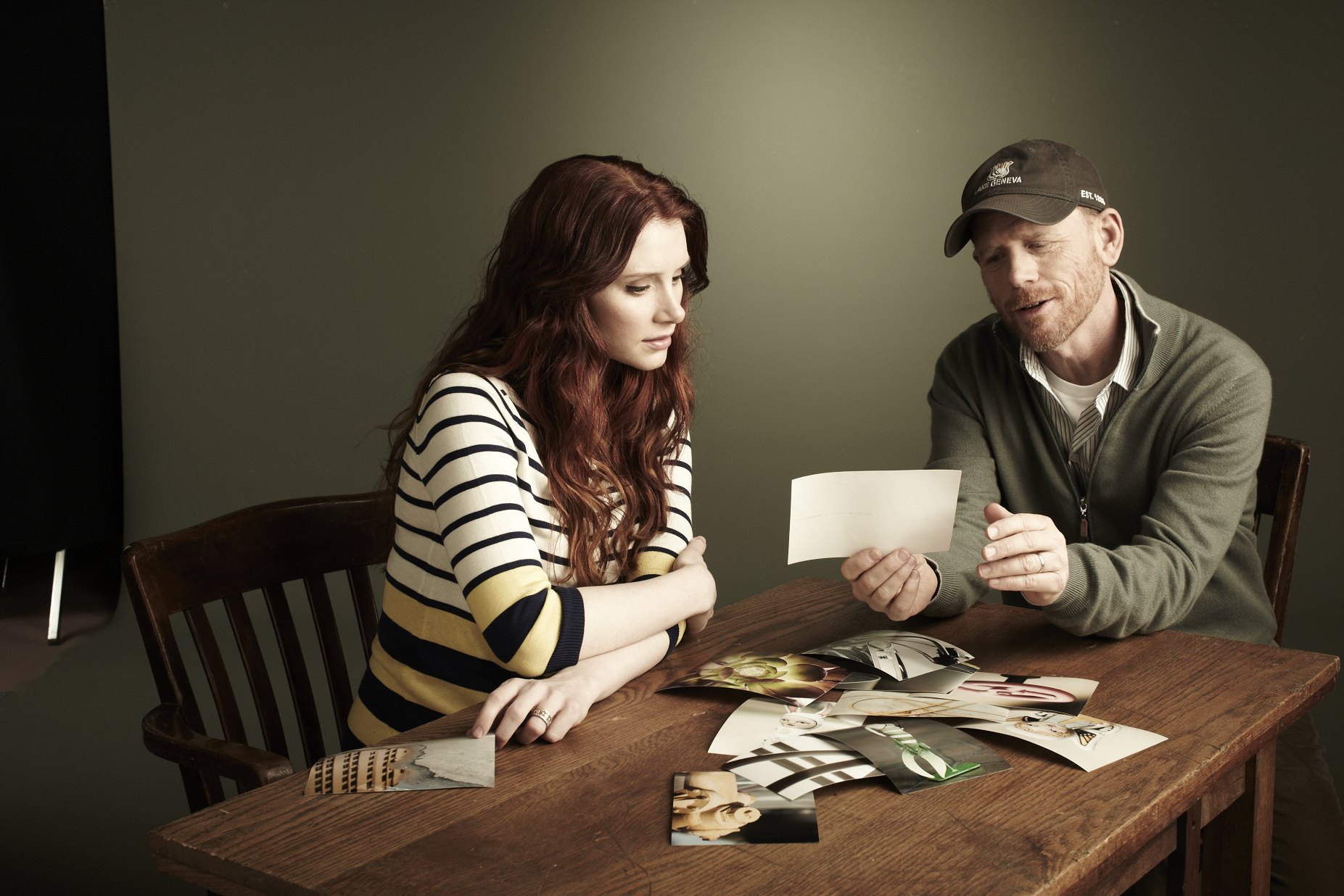 Ron Howard and Bryce Dallas Howard