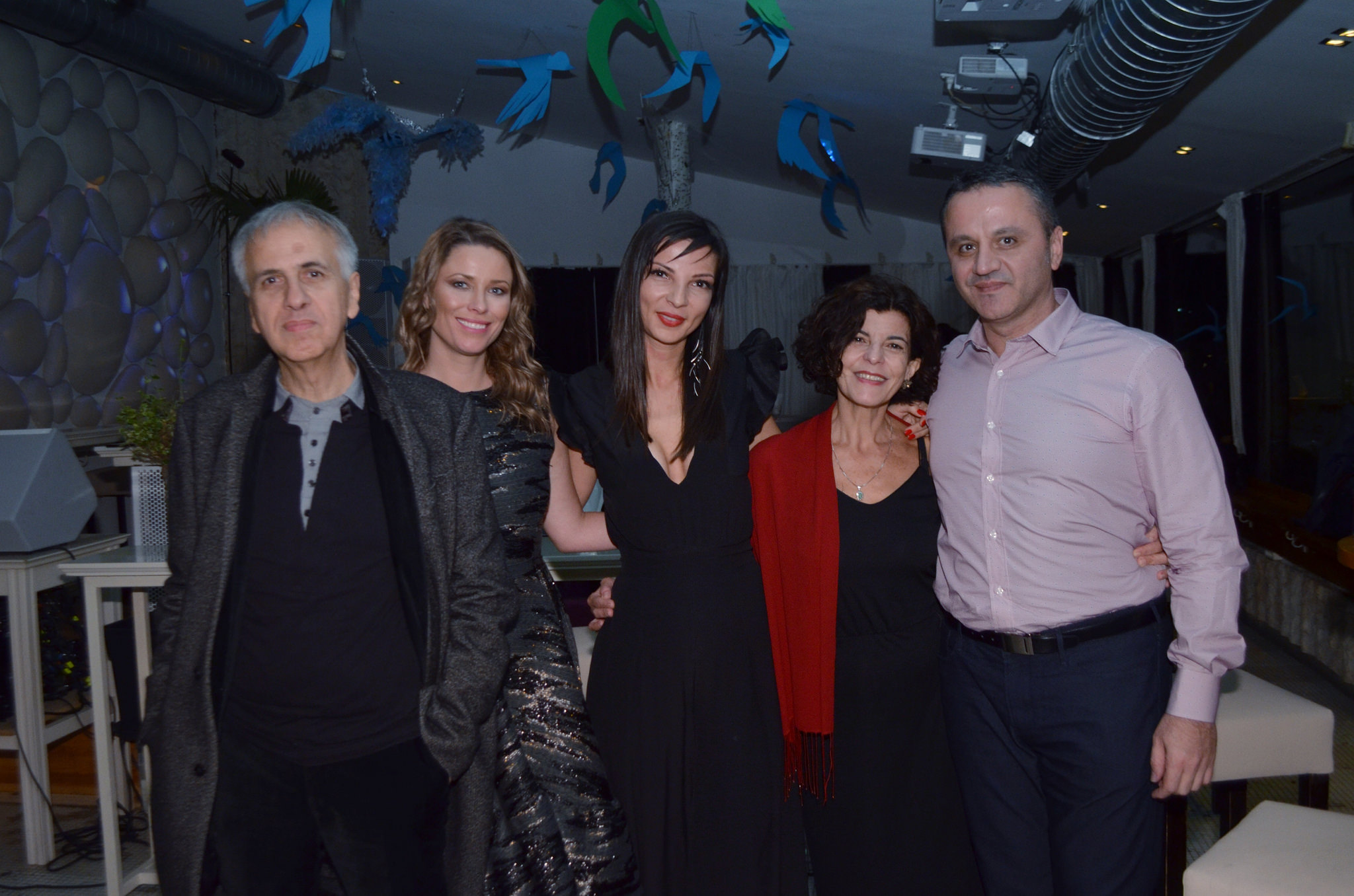 Директорът на фестивала Жаклин Вагенщайн заедно с международното жури, в състав Кийра Чаплин, Бруно Куле, Дориана Леондеф и Илиян Джевелеков.