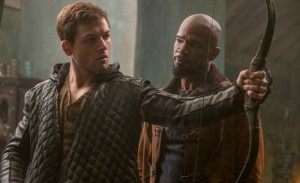 Кошмарен трейлър на „Robin Hood: Origins” с Тарън Еджъртън и Джейми Фокс