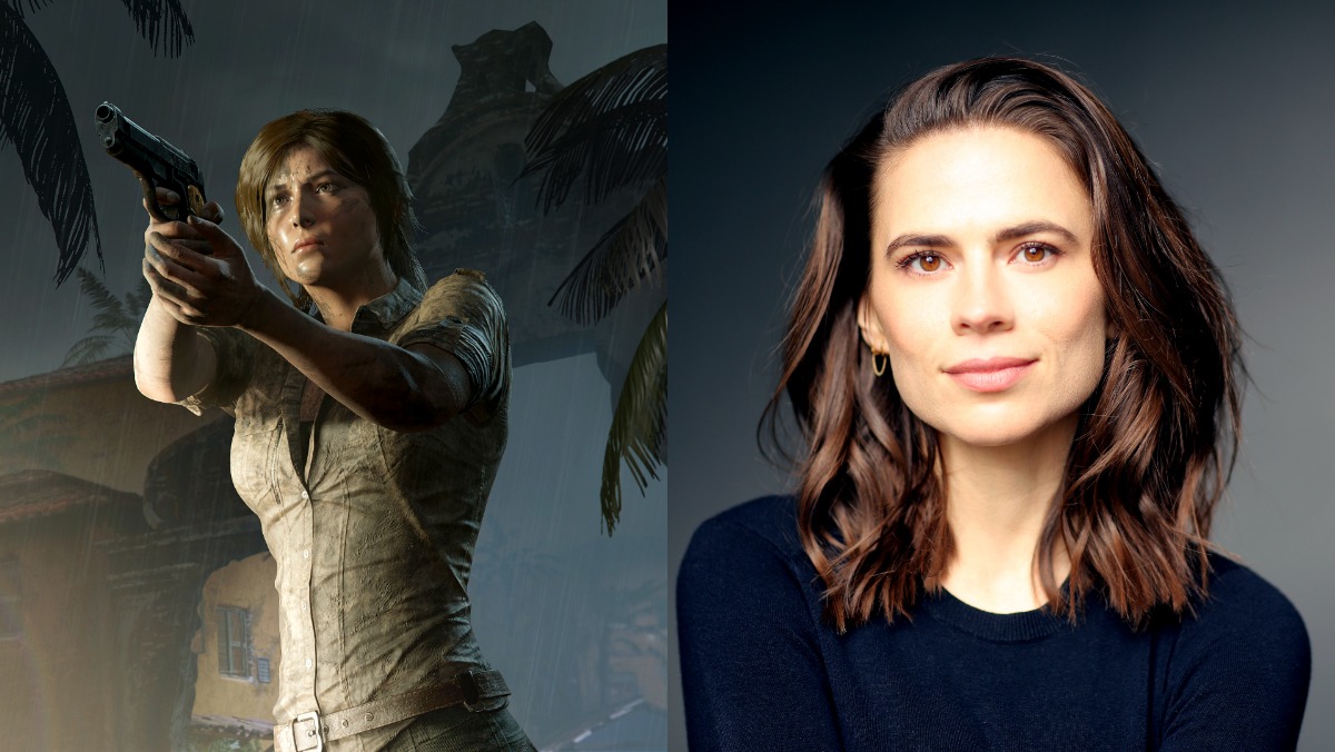 Hayley-Atwell-cast-as-Lara-Croft-in-Tomb-Raider-anime-series-image-of-Lara-Croft-from-the-games-and-Atwell