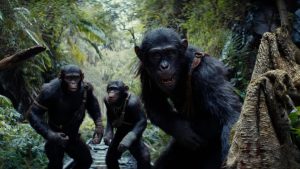 IMAX трейлър на „Кралството на планетата на маймуните“ на Уес Бол